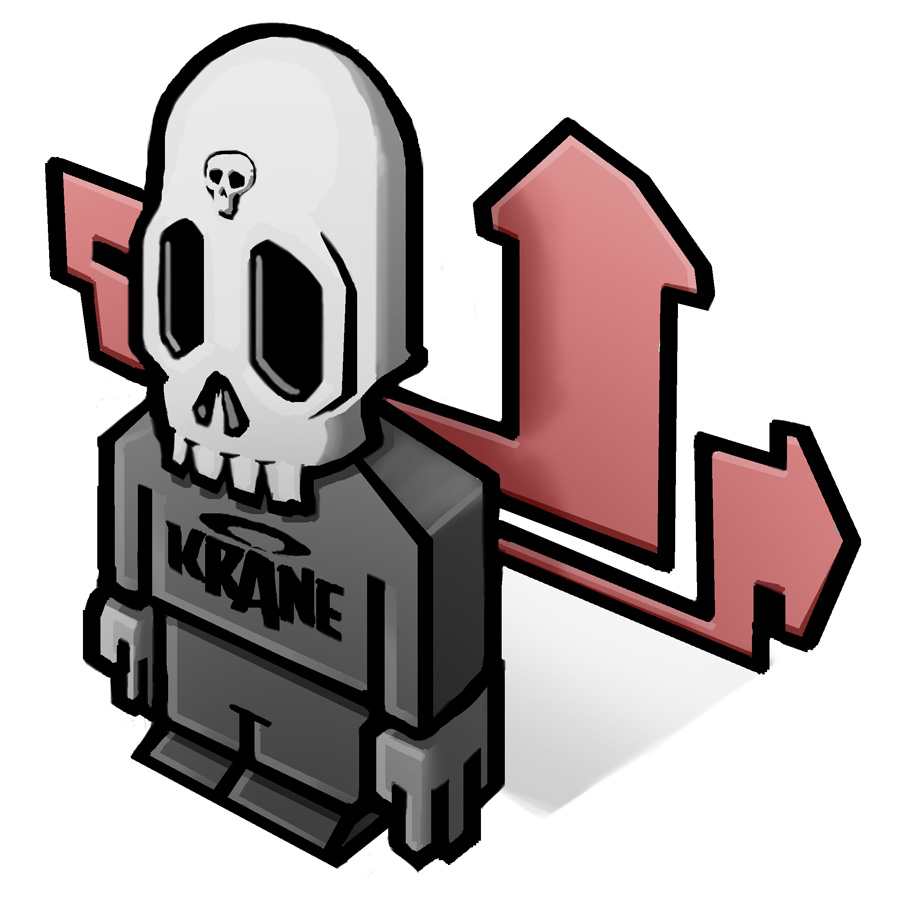 Skull iso by Krane